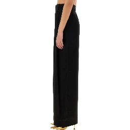 "WIDE-LEG" PANTS WITH PLEAT