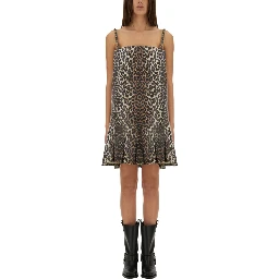DRESS WITH ANIMAL PATTERN
