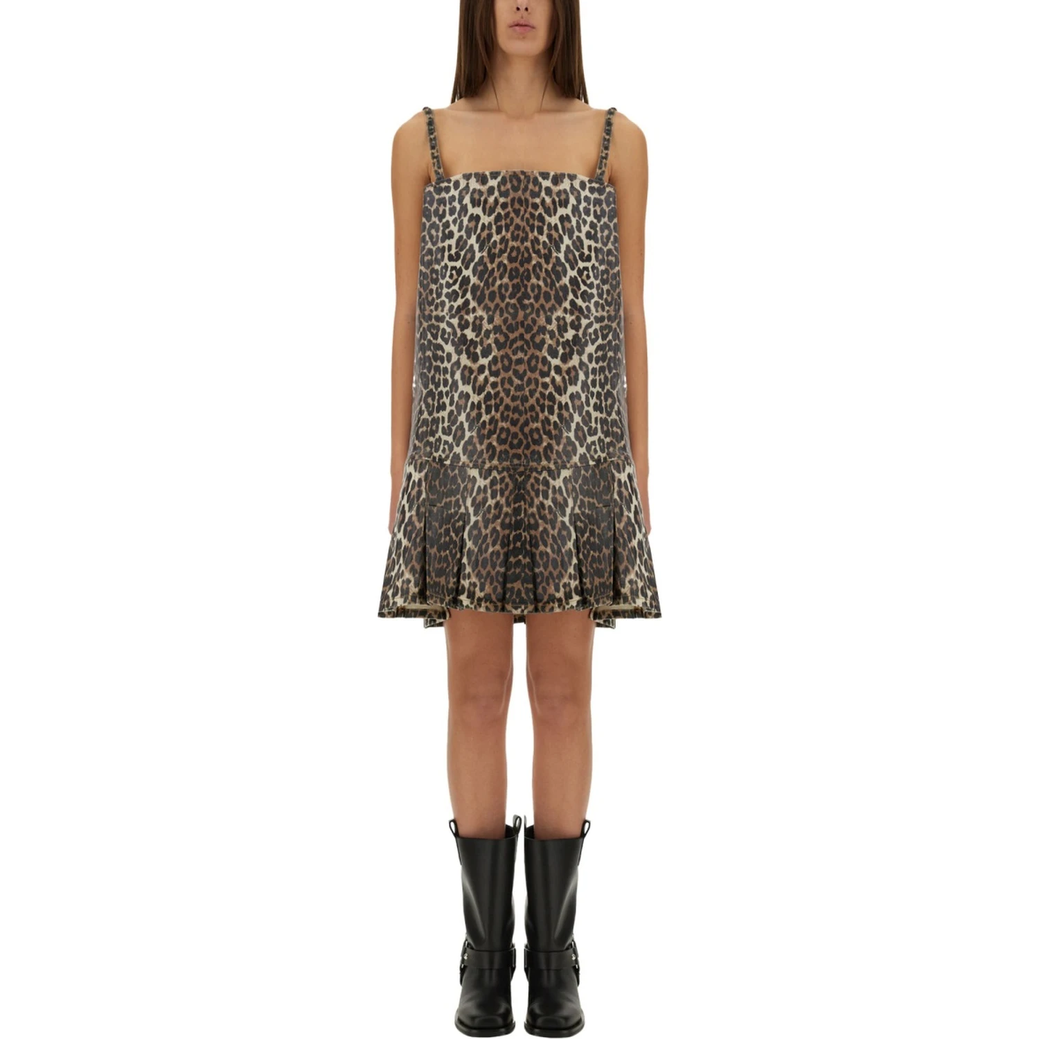 DRESS WITH ANIMAL PATTERN