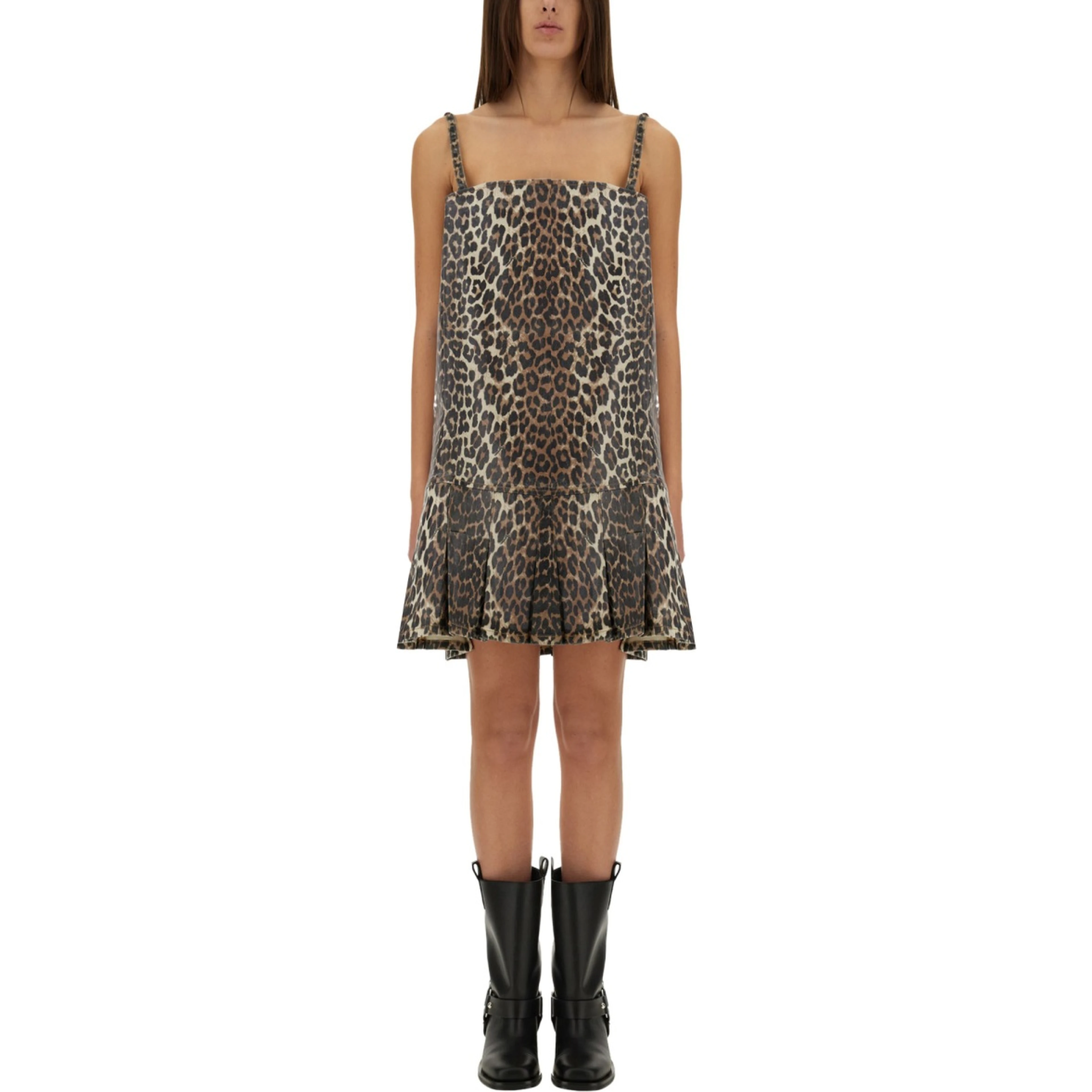 DRESS WITH ANIMAL PATTERN