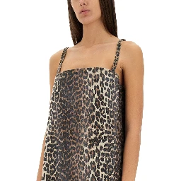 DRESS WITH ANIMAL PATTERN