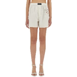 UPCYCLED LINEN SHORTS