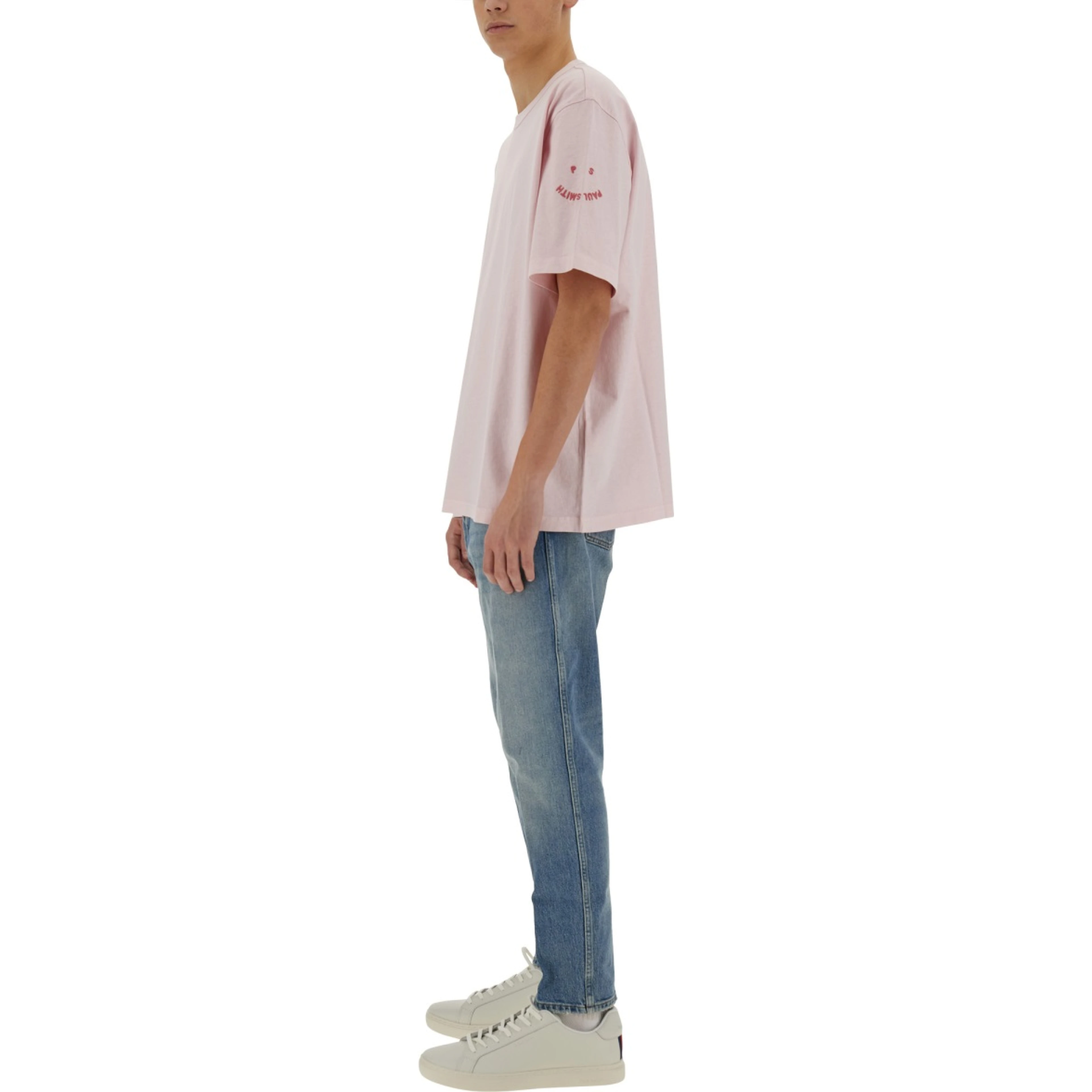 T-SHIRT WITH EMBROIDERY PS HAPPY