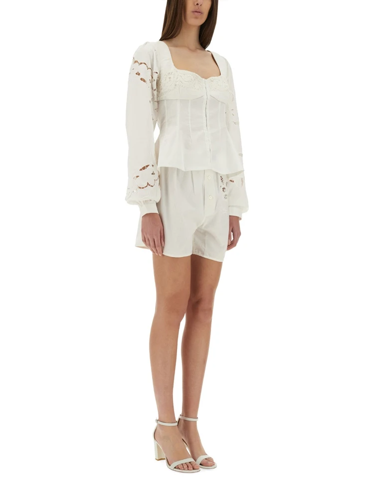 UPCYCLED LINEN SHORTS alternative