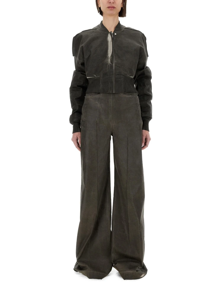 CROPPED BOMBER JACKET "FLIGHT JKT"