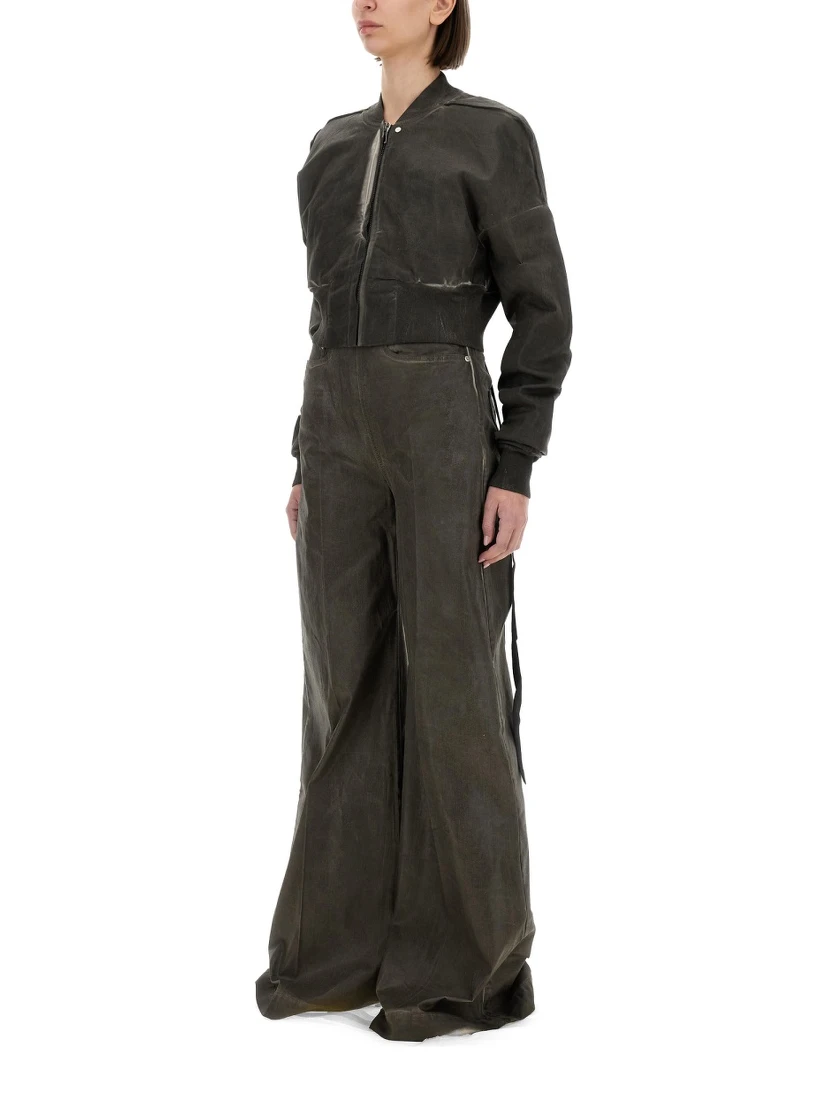 CROPPED BOMBER JACKET "FLIGHT JKT"