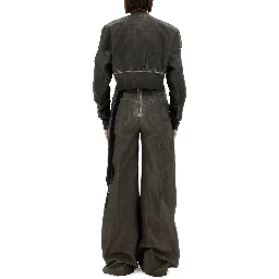 CROPPED BOMBER JACKET "FLIGHT JKT"