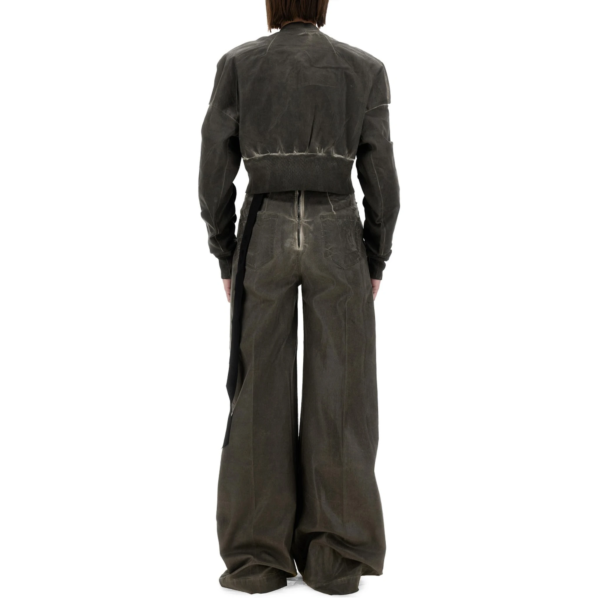 CROPPED BOMBER JACKET "FLIGHT JKT"