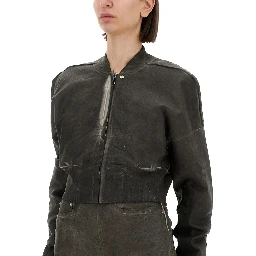 CROPPED BOMBER JACKET "FLIGHT JKT"