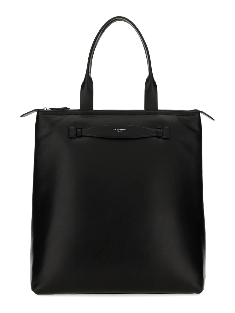 LEATHER SHOPPING BAG