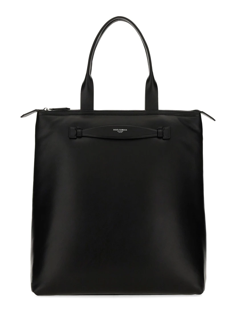 LEATHER SHOPPING BAG