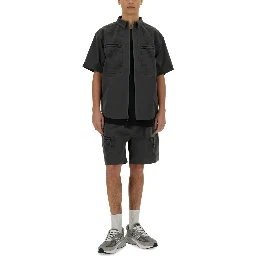 LASER CUT SHORT SLEEVE SHIRT