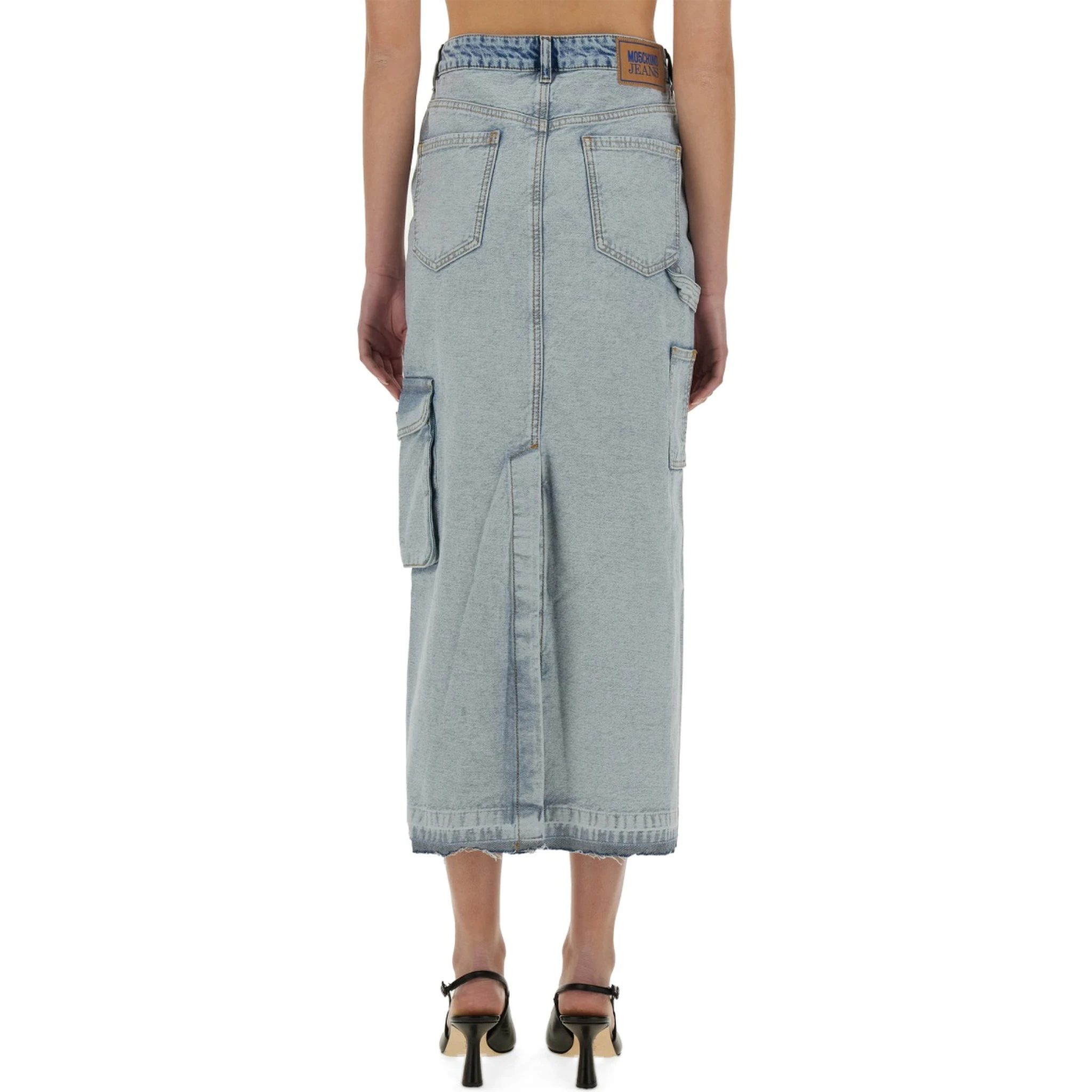LONG DENIM SKIRT