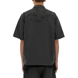 LASER CUT SHORT SLEEVE SHIRT