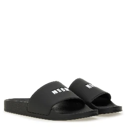 SLIDE SANDAL WITH LOGO