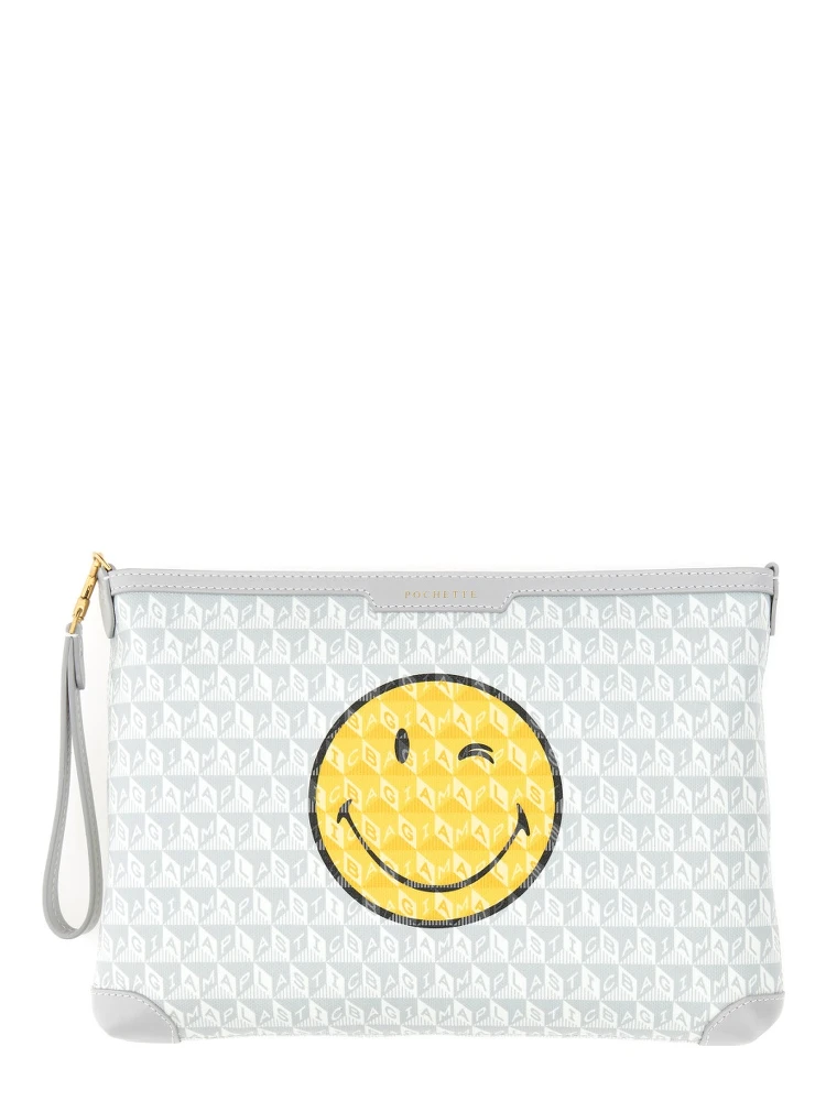 I AM PLASTIC BAG CLUTCH