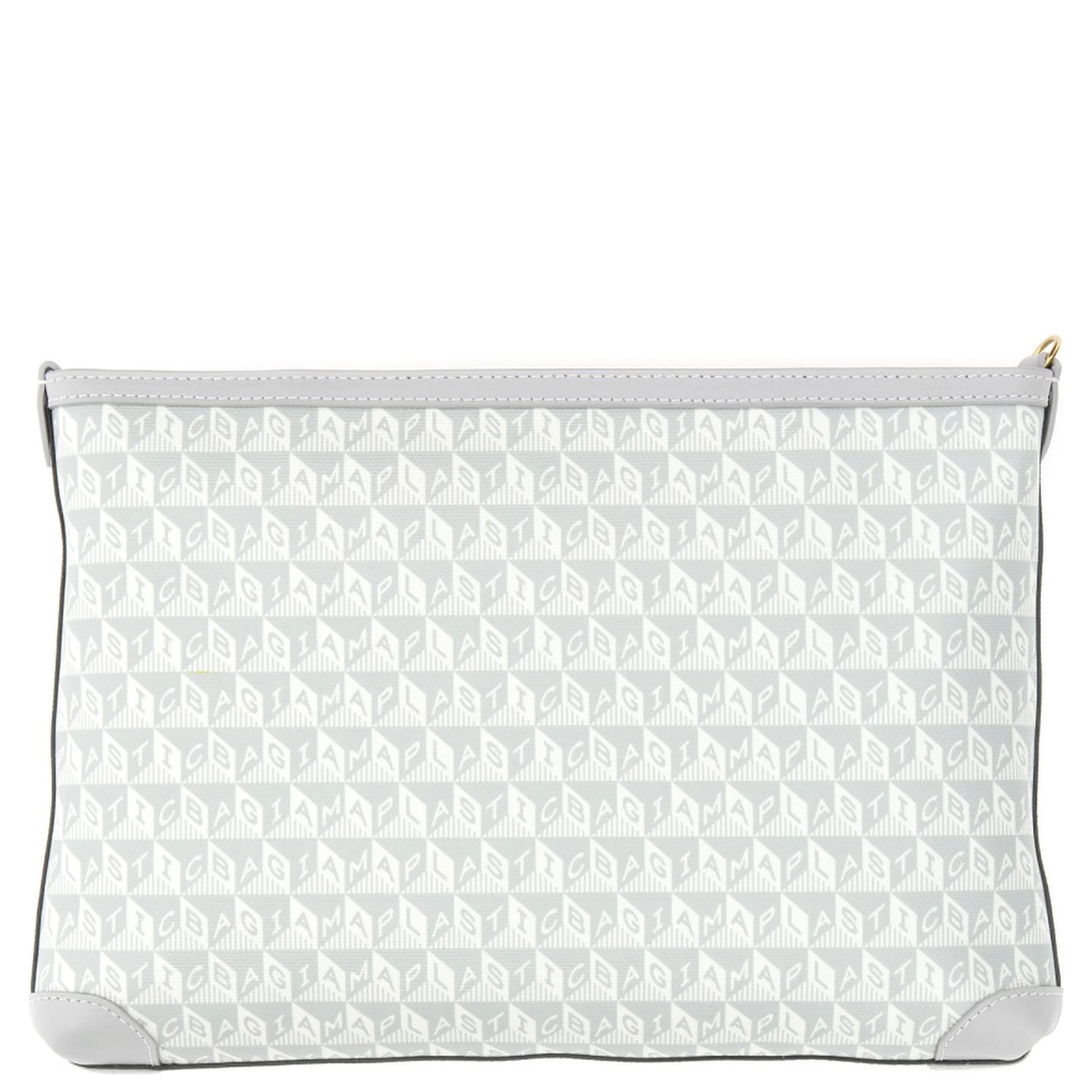 I AM PLASTIC BAG CLUTCH