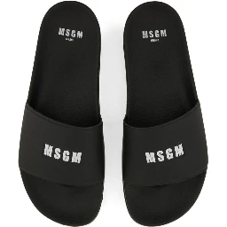 SLIDE SANDAL WITH LOGO