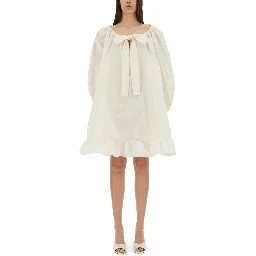 RUFFLE HEM DRESS