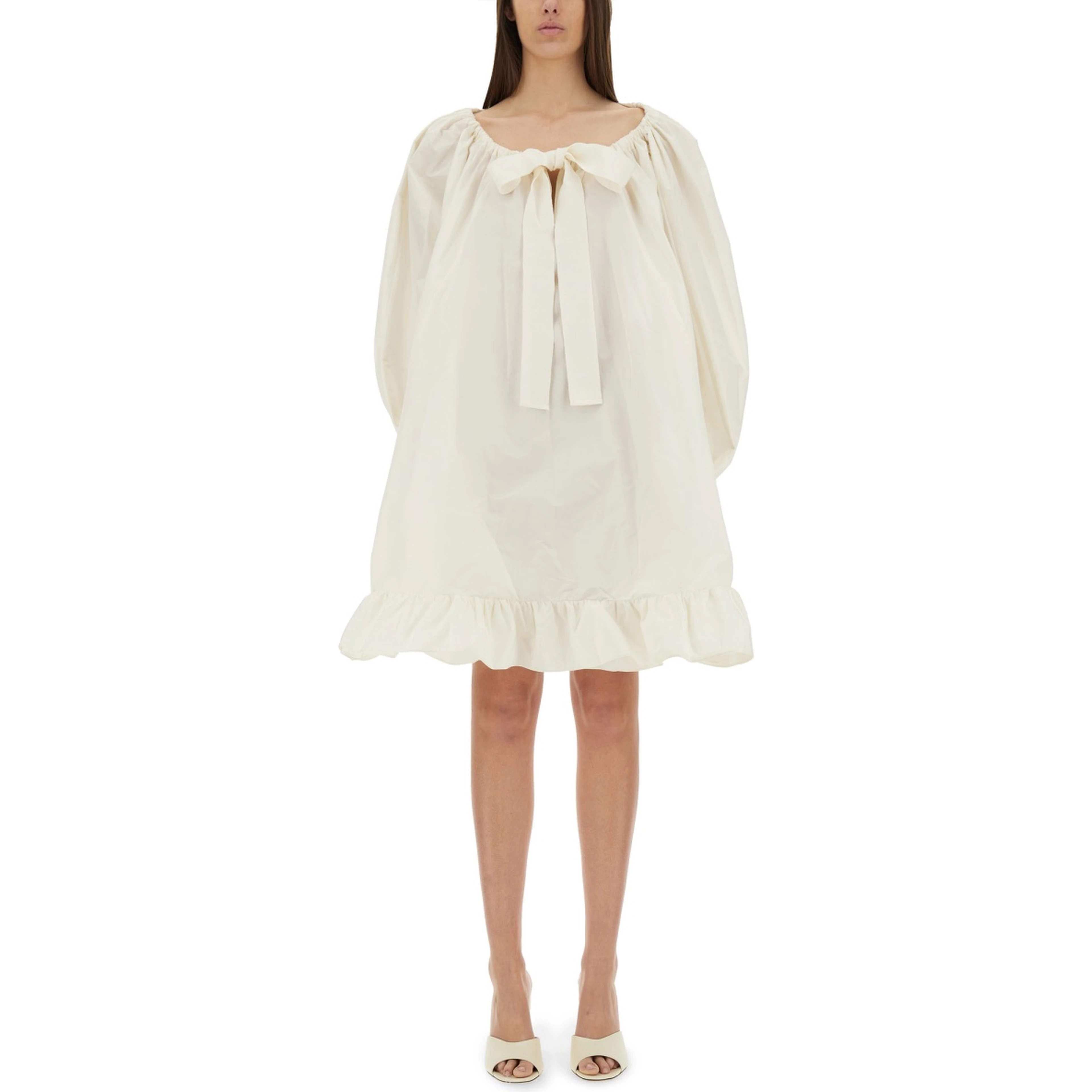 RUFFLE HEM DRESS