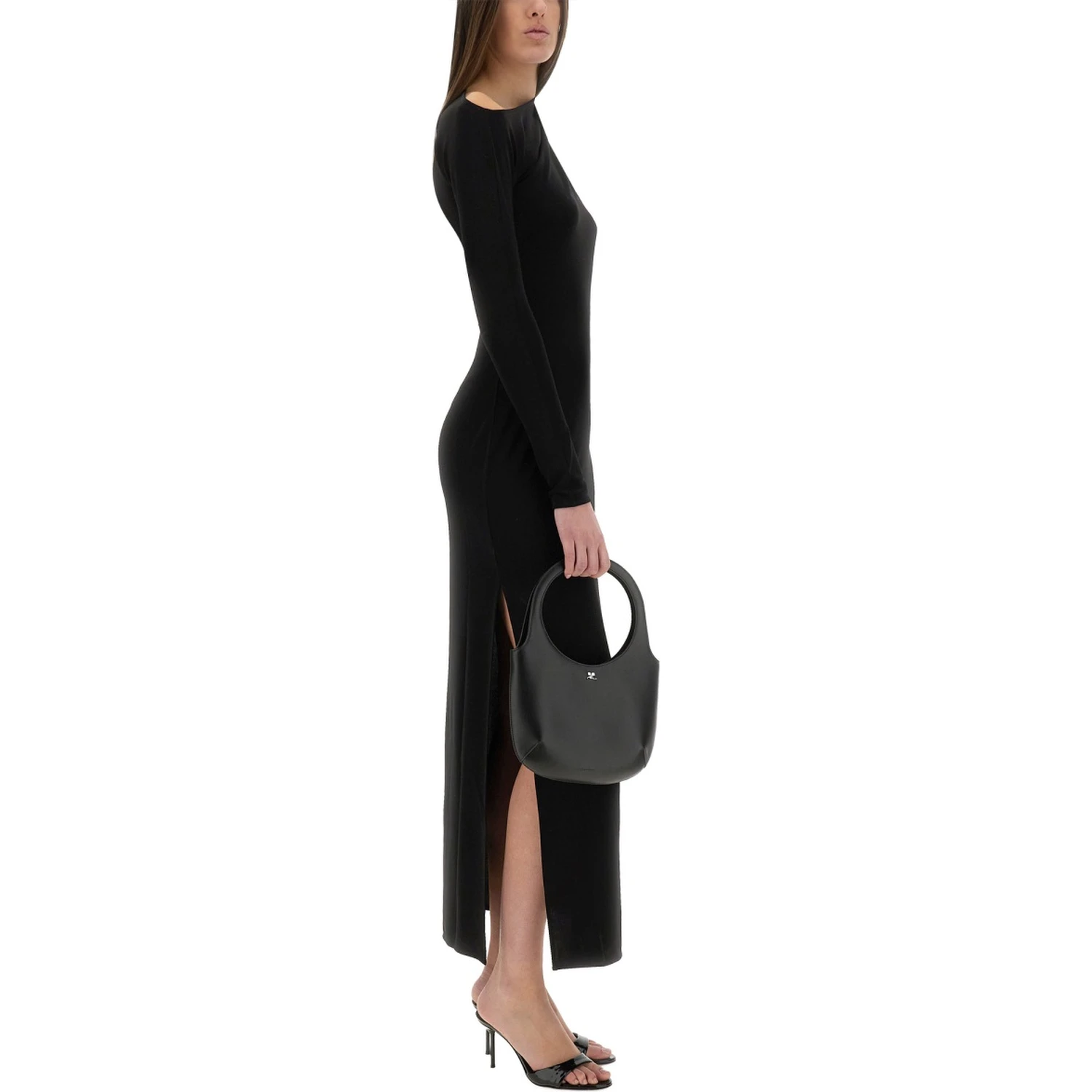 LONG ONE-SHOULDER DRESS