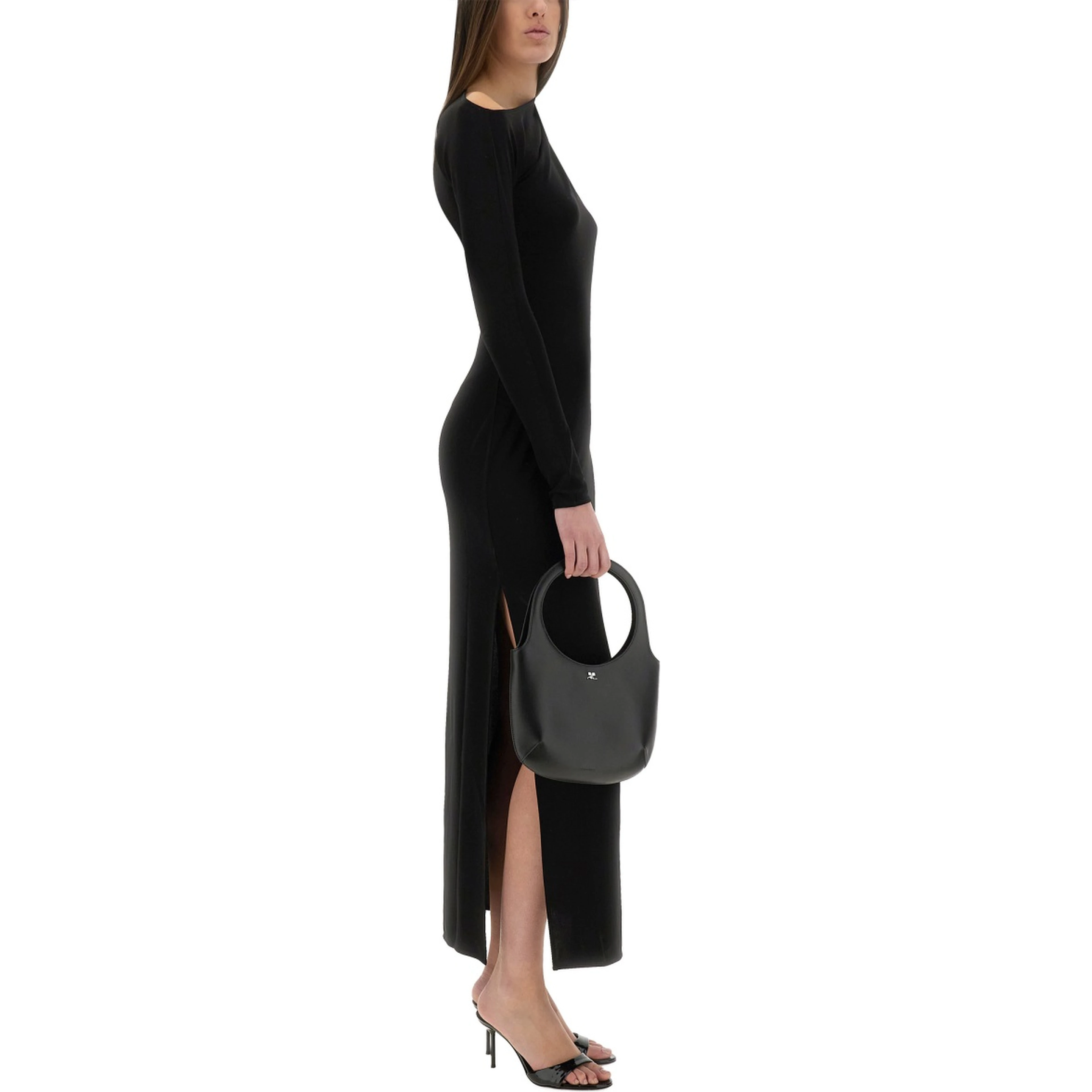 LONG ONE-SHOULDER DRESS