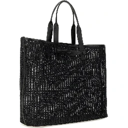 WOVEN MESH SHOPPING BAG