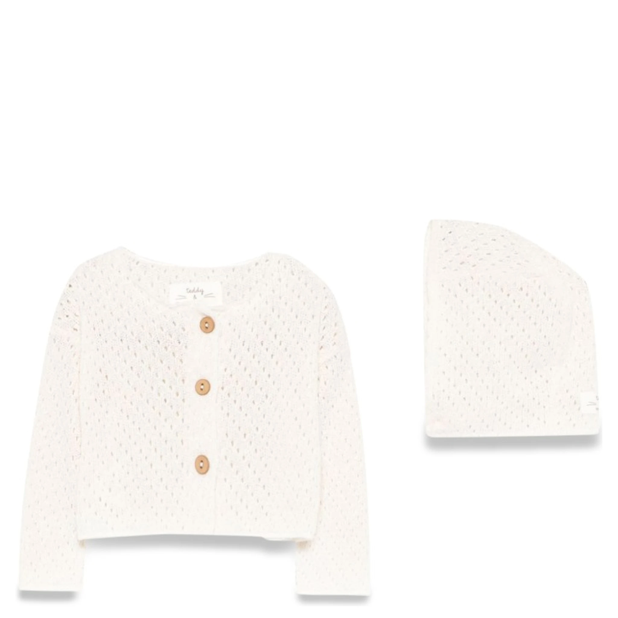 CARDIGAN SET WITH BEANIE