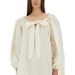 RUFFLE HEM DRESS