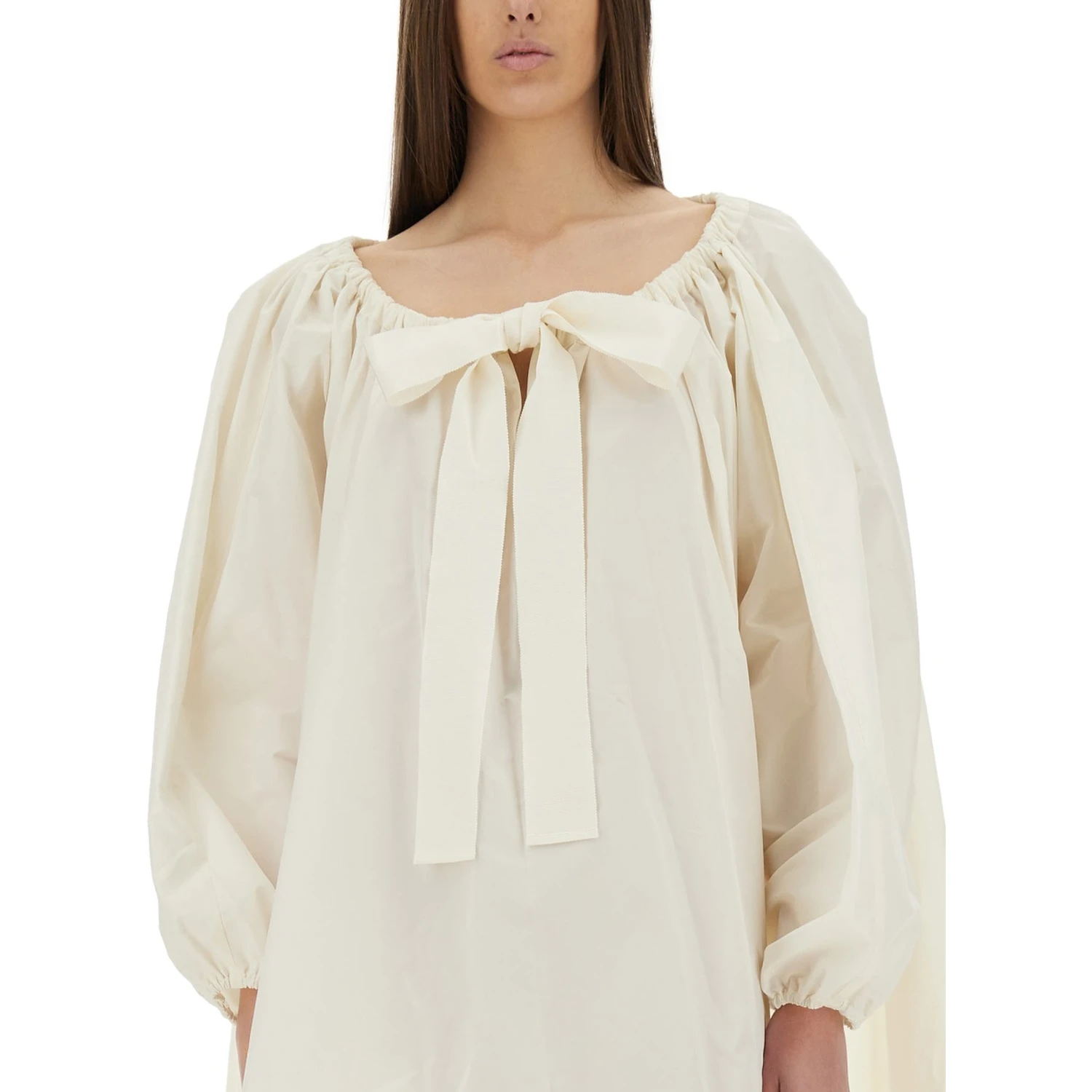 RUFFLE HEM DRESS