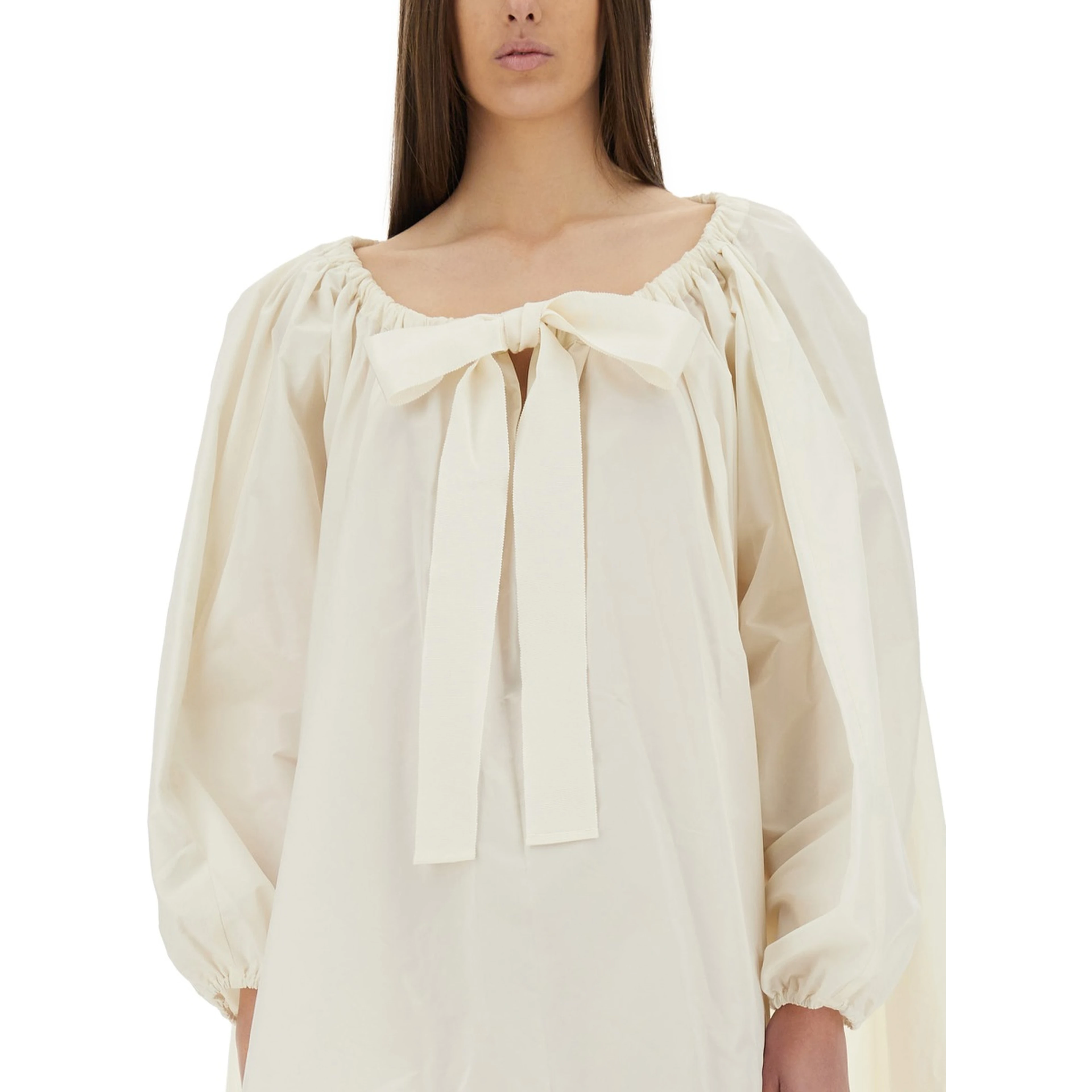 RUFFLE HEM DRESS