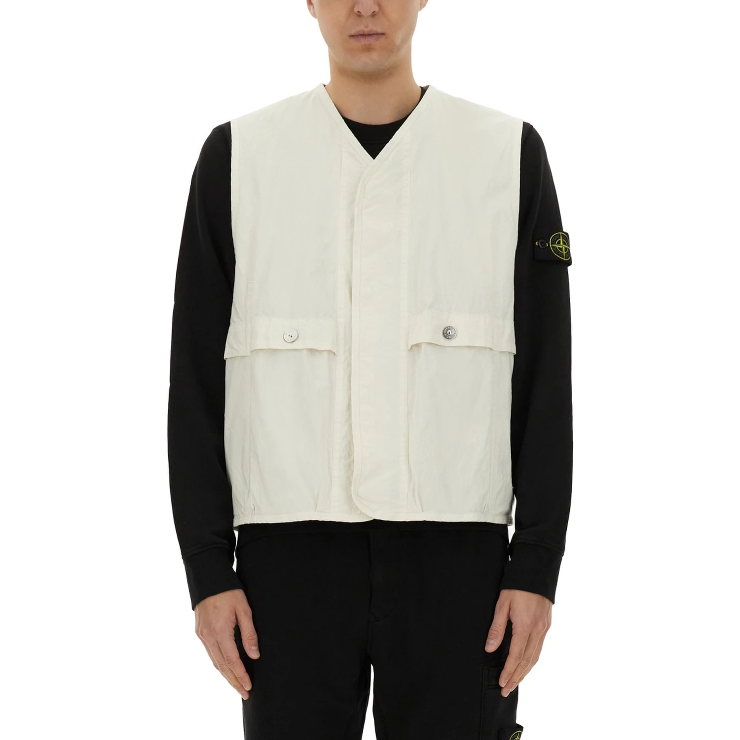 VESTS WITH LOGO