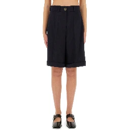 WOOL BERMUDA SHORTS