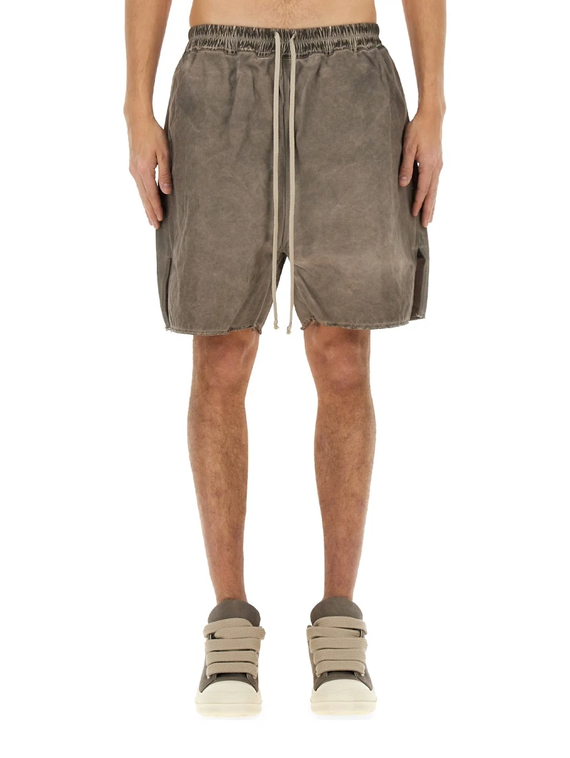 ZIPPERED BOXER SHORTS