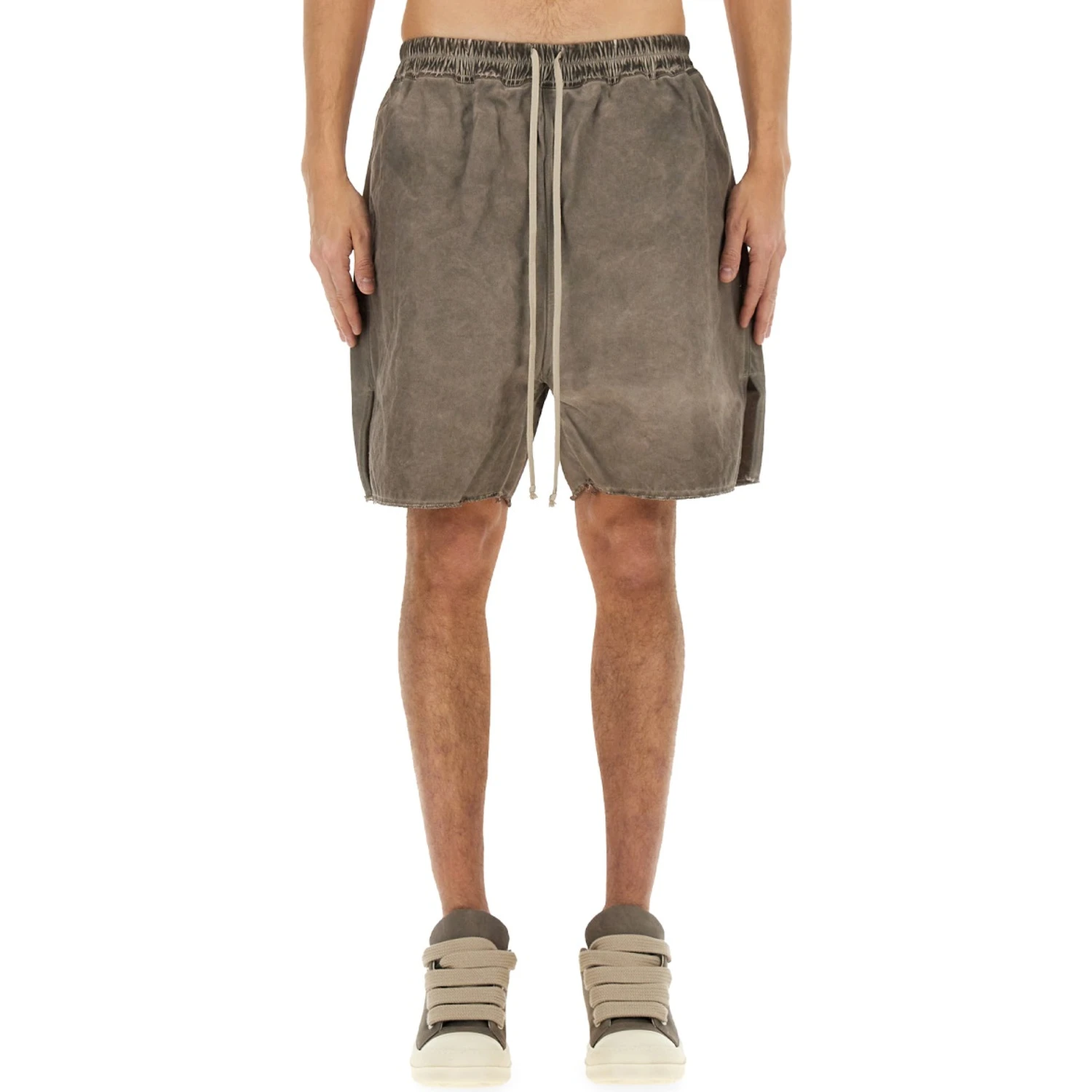 ZIPPERED BOXER SHORTS