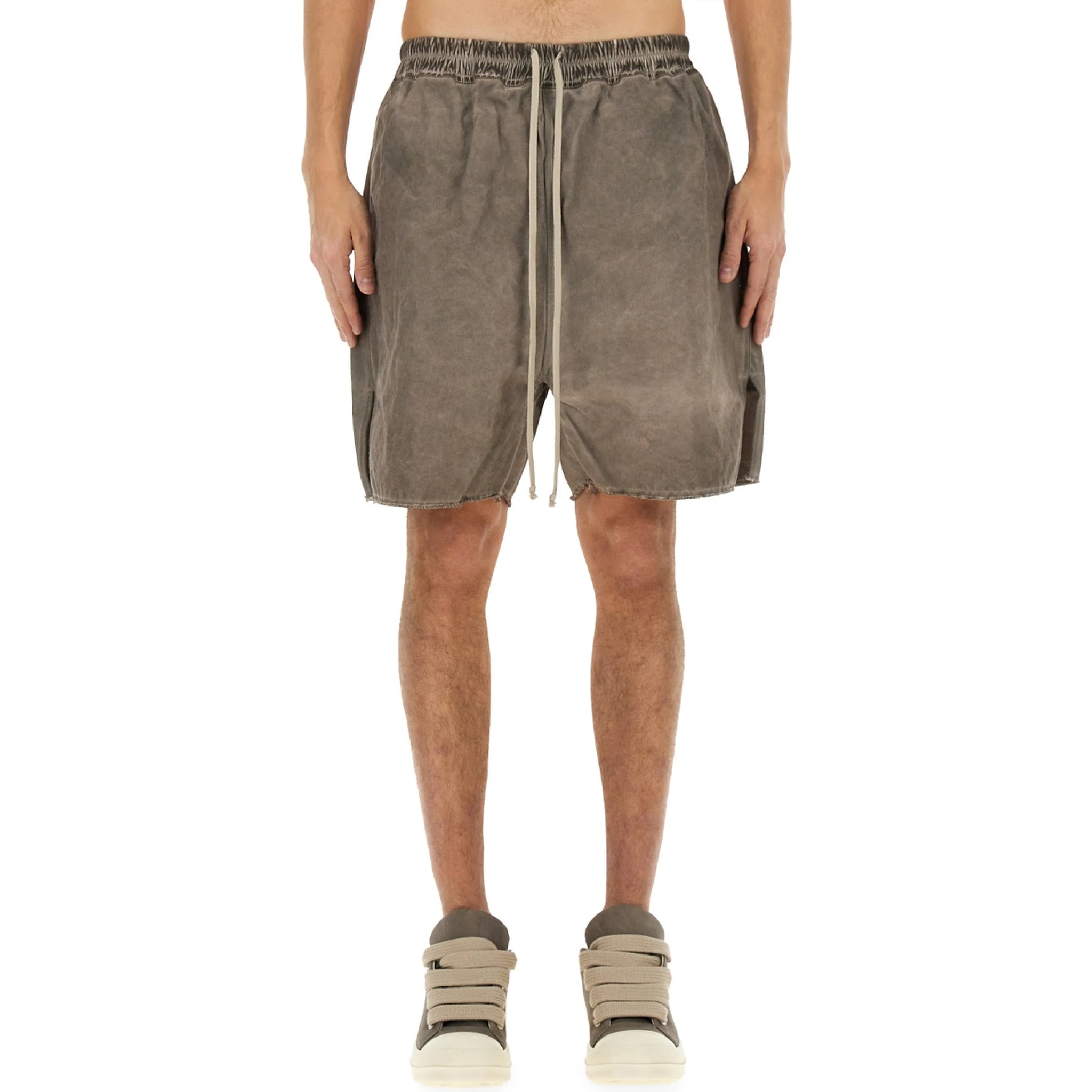 ZIPPERED BOXER SHORTS