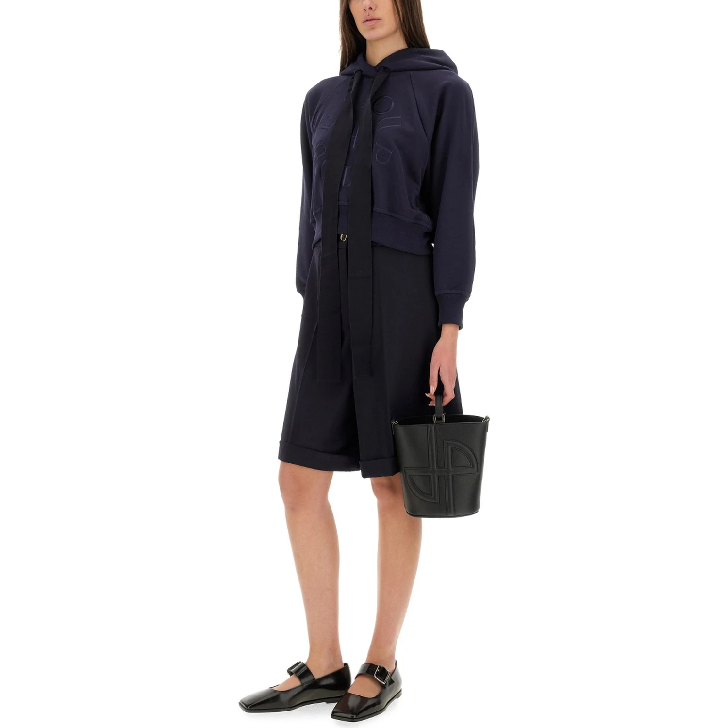 WOOL BERMUDA SHORTS