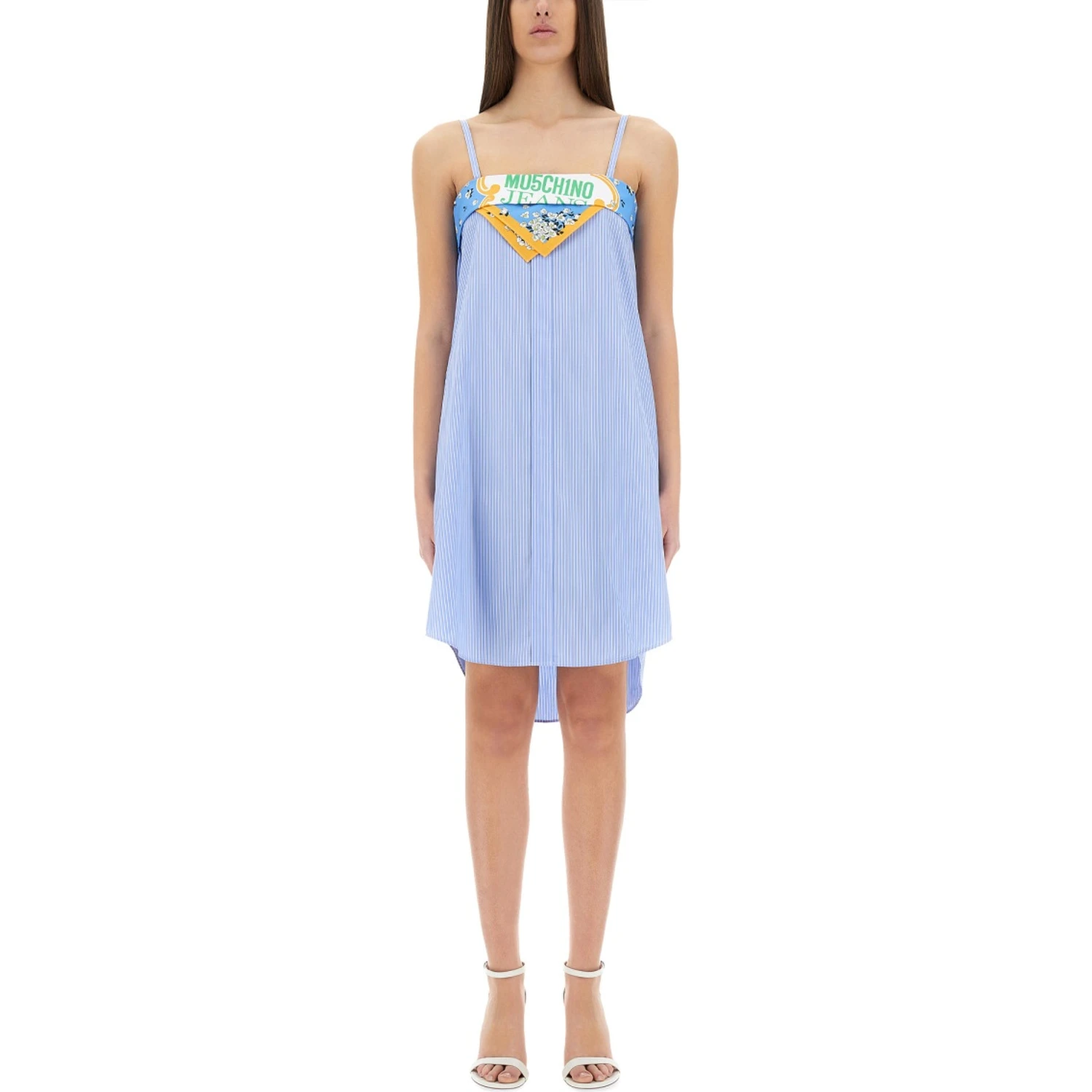 PATCHWORK COTTON DRESS