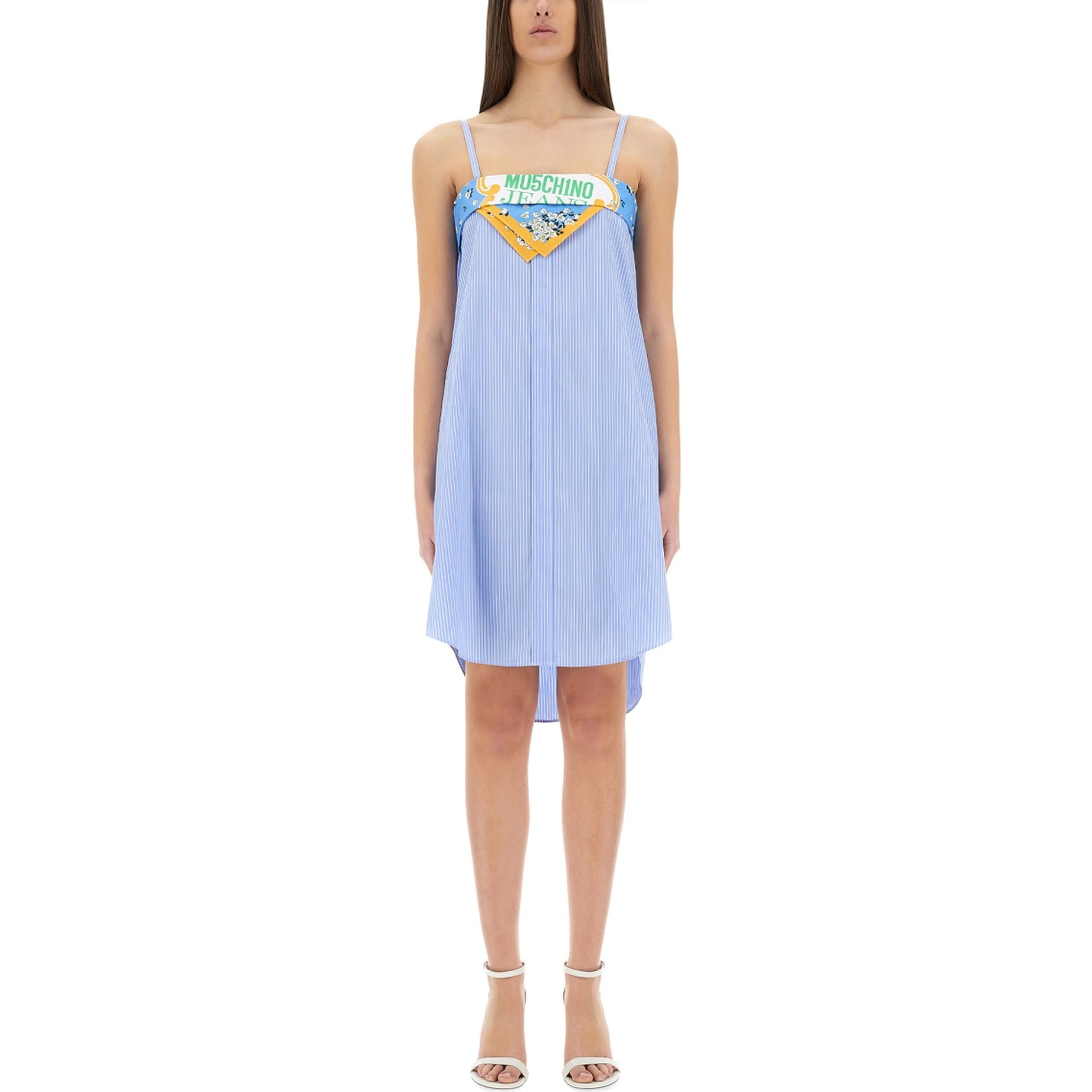 PATCHWORK COTTON DRESS