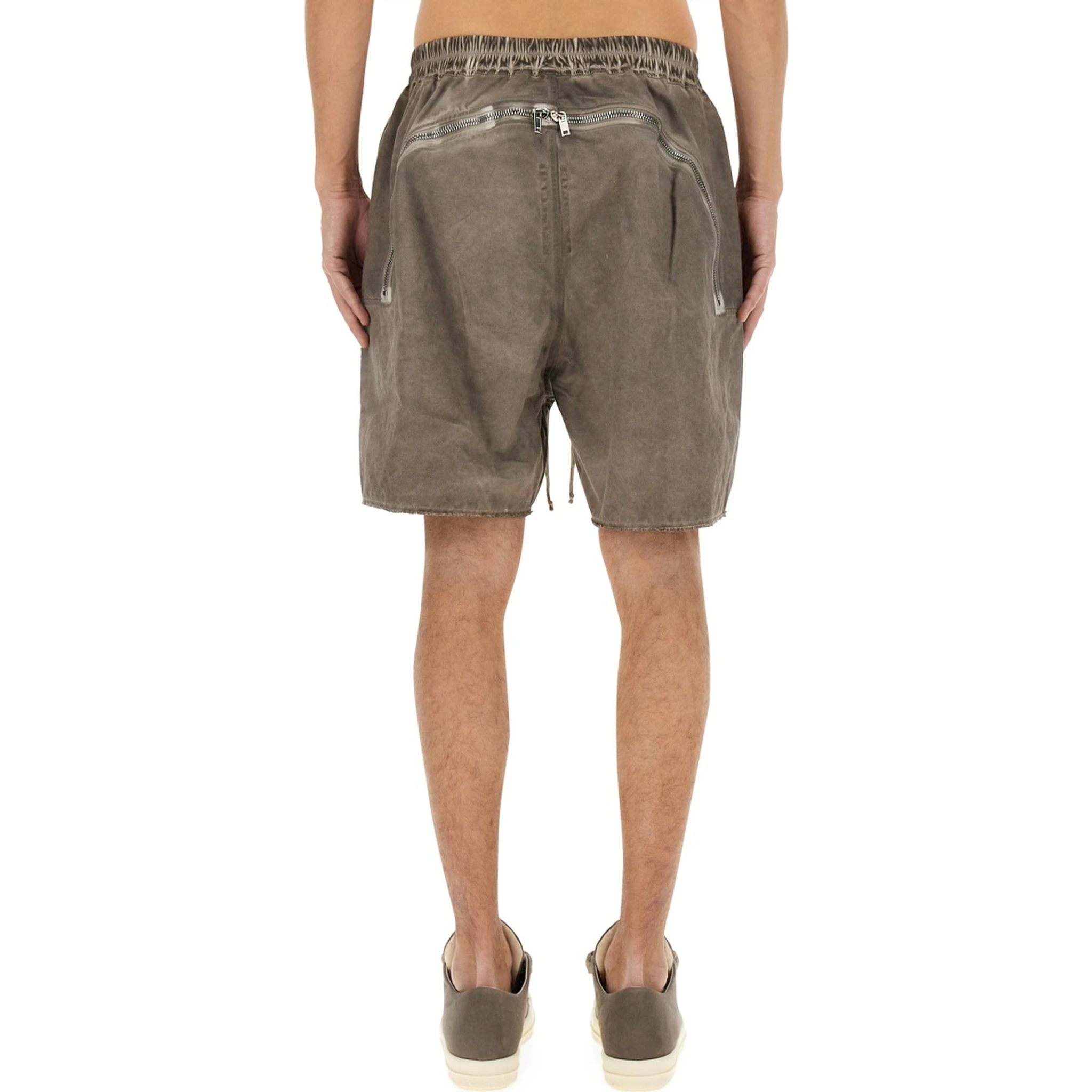 ZIPPERED BOXER SHORTS