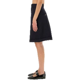 WOOL BERMUDA SHORTS