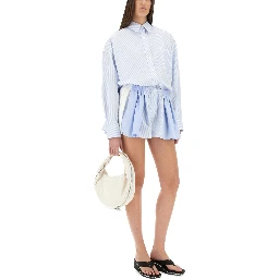 SHORT STRIPED OVERALLS