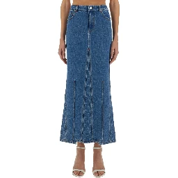 "MOON LASER" LONG SKIRT