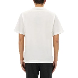 COTTON T-SHIRT WITH "ITALIAN HOLIDAY" PRINT