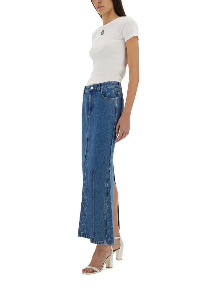 "MOON LASER" LONG SKIRT alternative