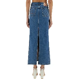 "MOON LASER" LONG SKIRT