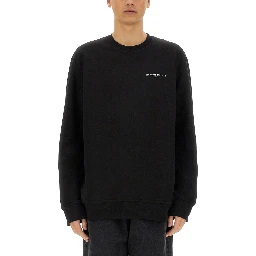 CROWN MASK PRINT SWEATSHIRT