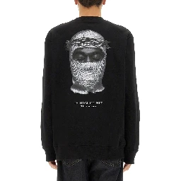 CROWN MASK PRINT SWEATSHIRT