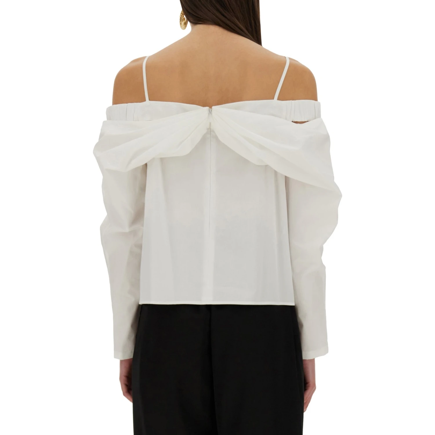 "OFF-SHOULDER" SHIRT