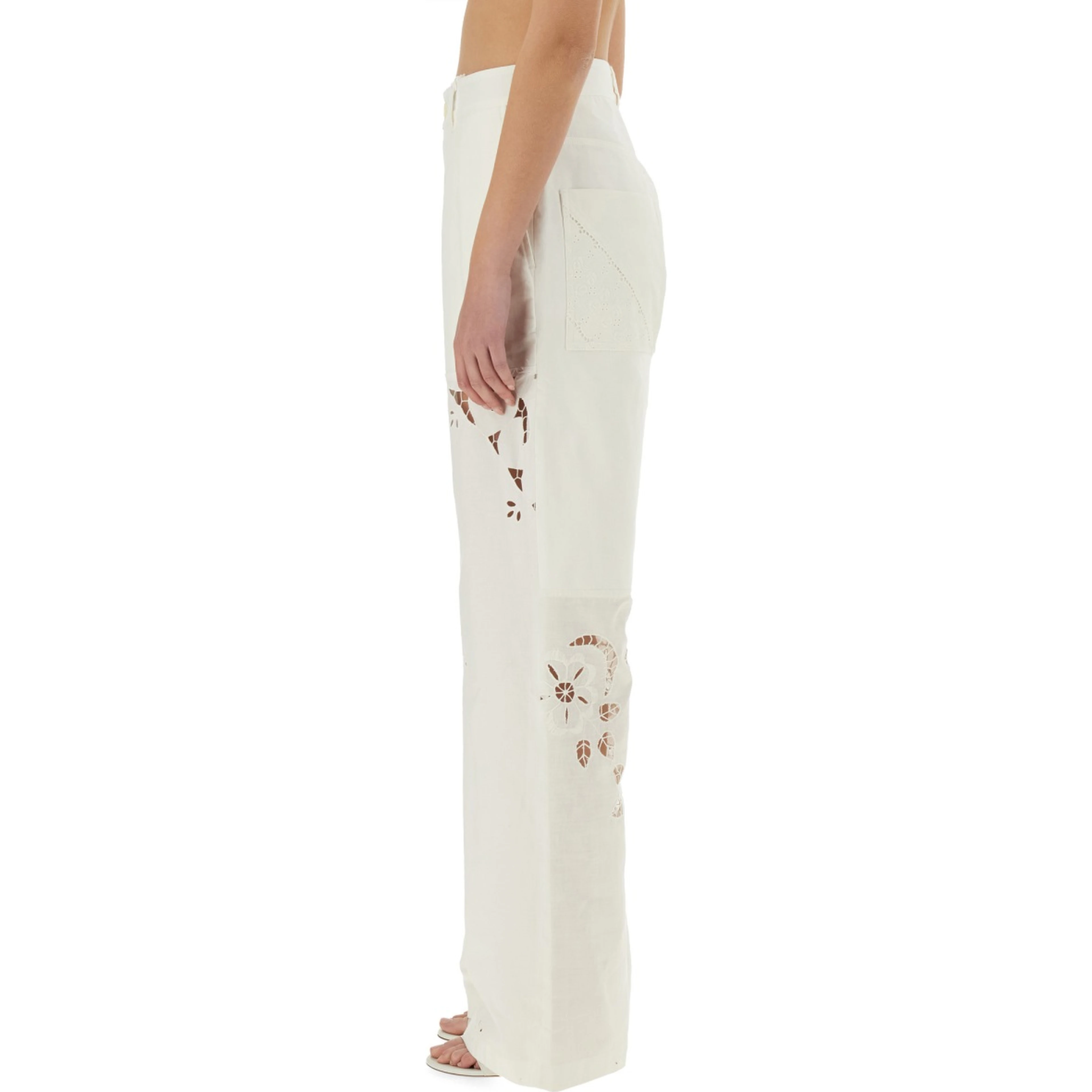 UPCYCLED LINEN PANTS